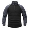 Men's Sweatshirt Loose Solid Color Outdoor Warm Breathable T-Shirt Top