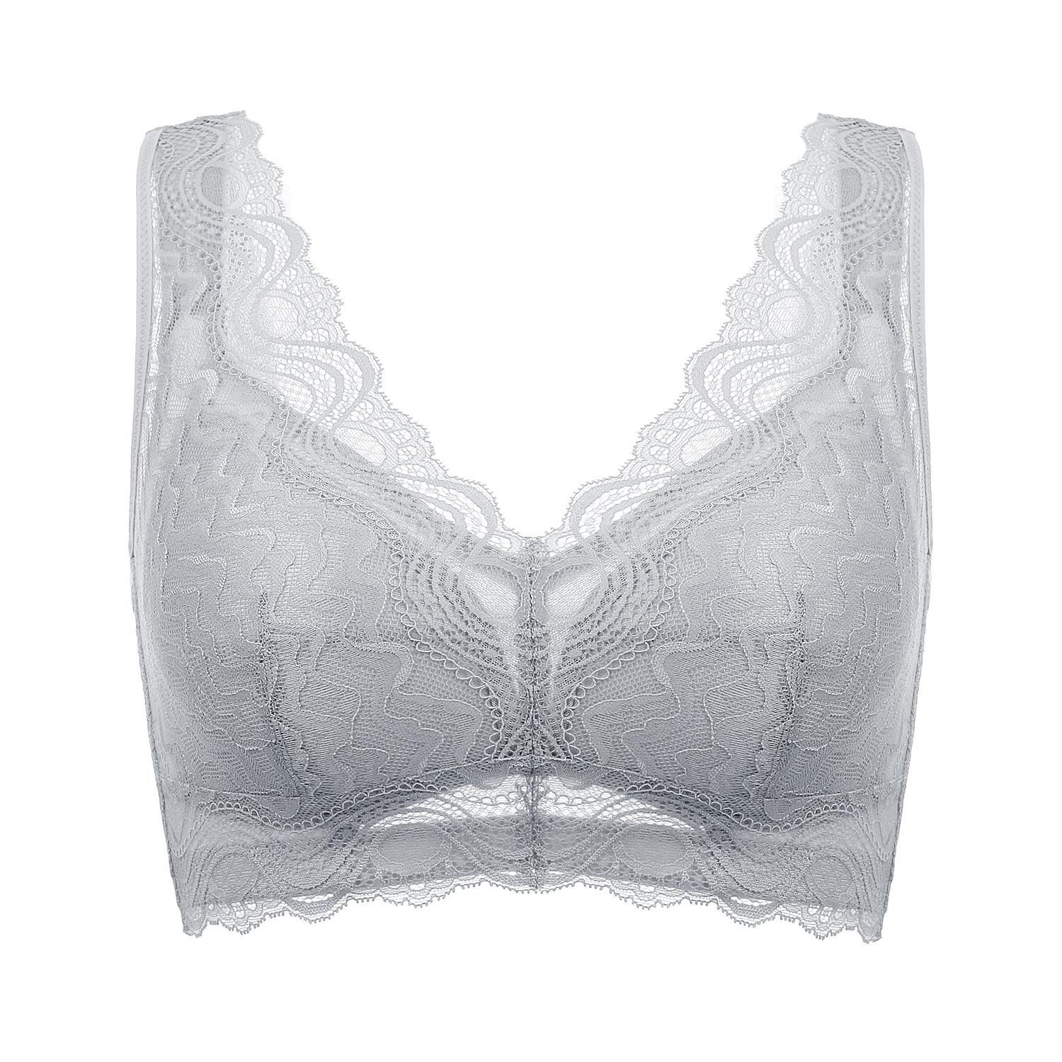 

Тонкие, легкие и регулируемые бюстгальтеры без косточек для большой груди — доступно 195 моделей 75F