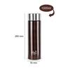 Cello Stainless Steel Leakproof Water Bottle 1000ml Brown For Gym Travel Office