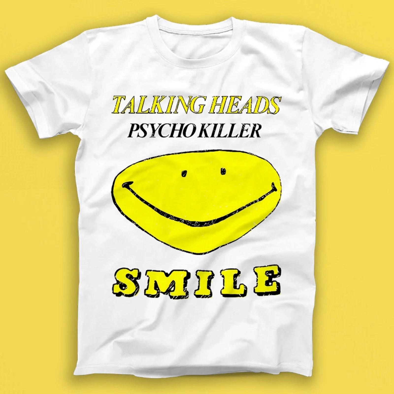 Talking Heads Psycho Killer Punk Rock Music Gift Tee T Shirt T2020 S