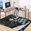 Attack on Titan Design Area Rug Personalized Name- Non-Slip, Soft & Cozy Floor Mat for Living Room, Office - Indoor/Outdoor Carpet