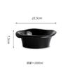 Solid Color Irregular Edge Ceramic Bowl Soup Bowl Salad Bowl Snack Fruit Bowls Noodle Bowls Restaurant Specialty Tableware