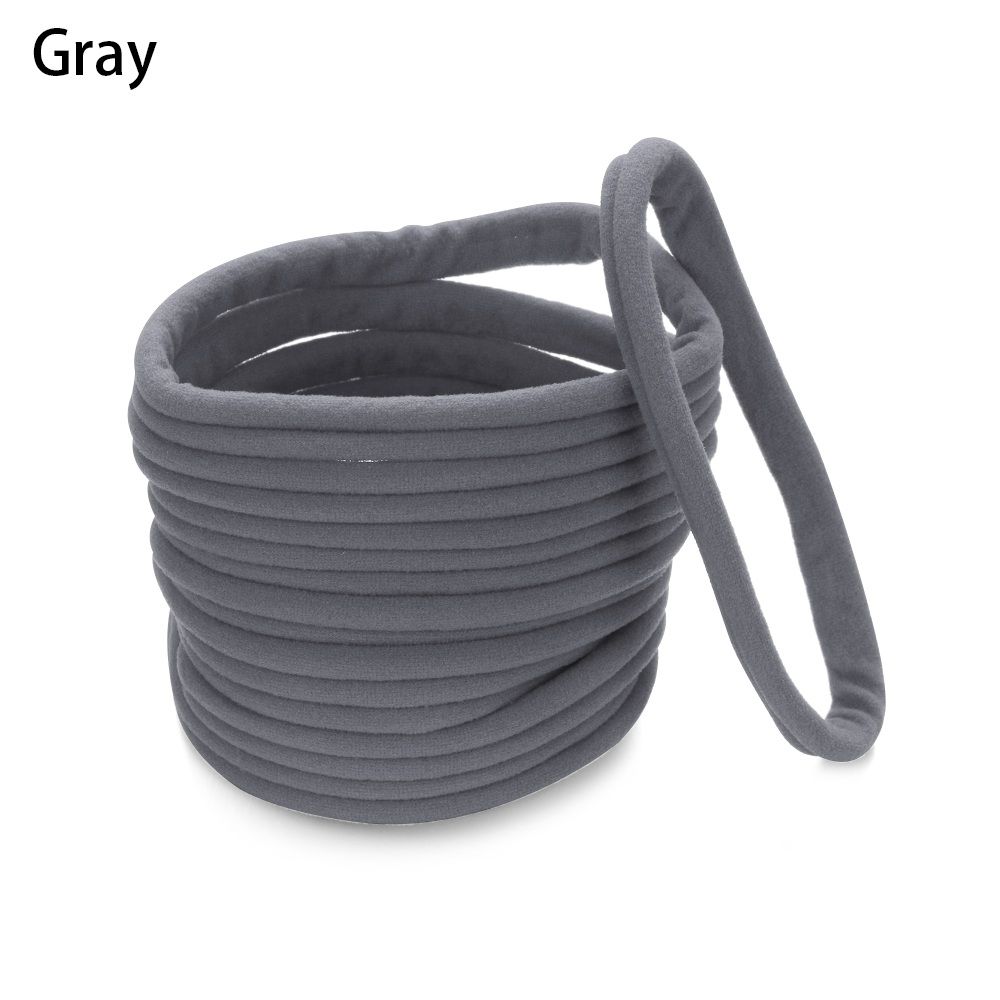 Hair Bows Kids Headwear Elastic Head Band Headband for Baby Nylon Hairband DIY Hair Accessories