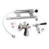 8in Beer Hand Pump Stainless Steel Type A Beer Pump for Indoor Outdoor Picnic Party Camping