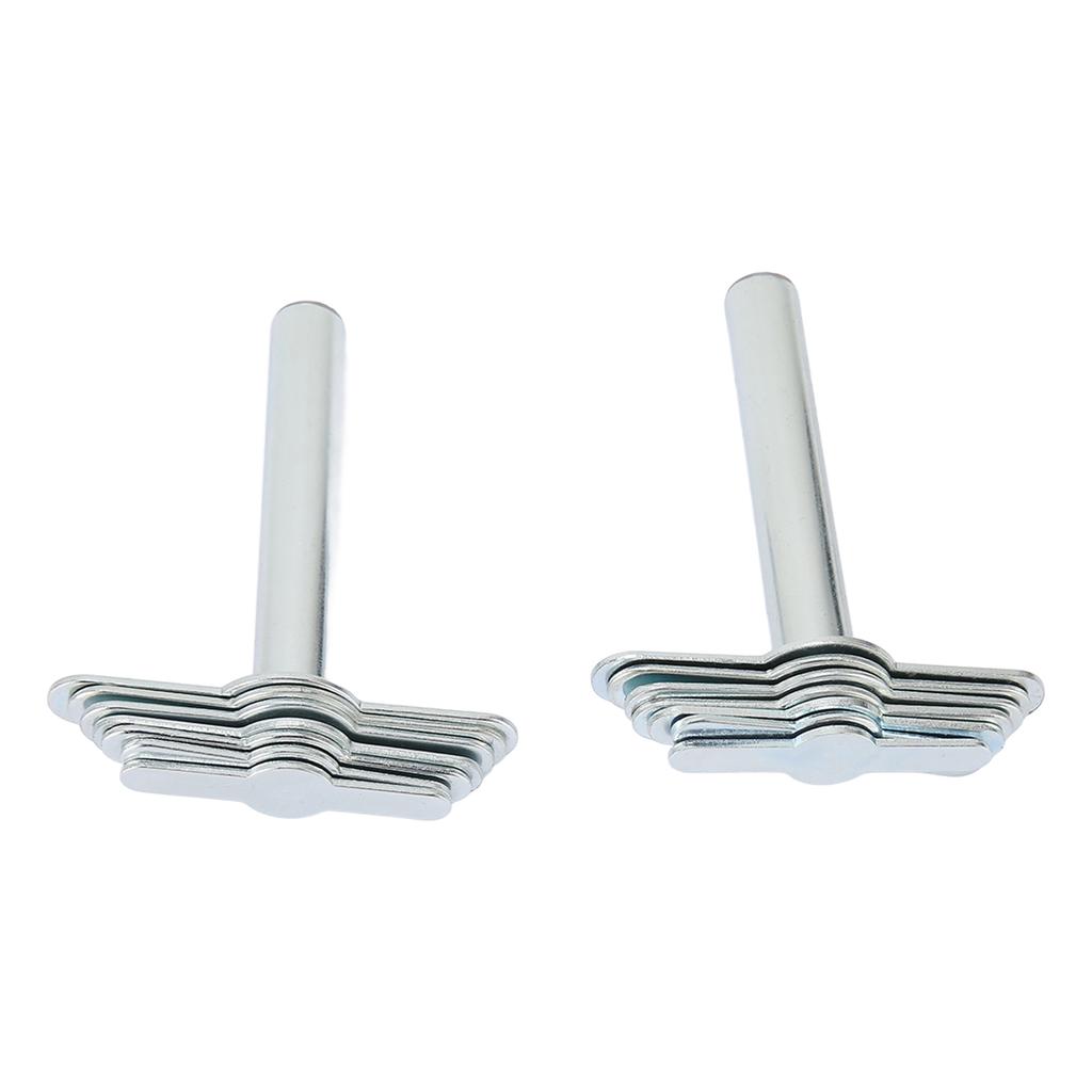 2PCS Cork Borer Stainless Steel Manual Cork Rubber Stopper Borer Tool for School Laboratory