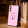 Tennis  Phone Case For Samsung S26,S25,S24,S23,S22,S21,Plus,Fe,Lite,Others Black Cover