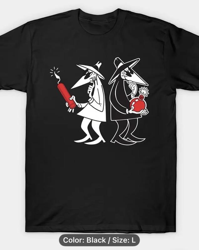 spy vs spy Unisex T-Shirt NEW Shipping Included M