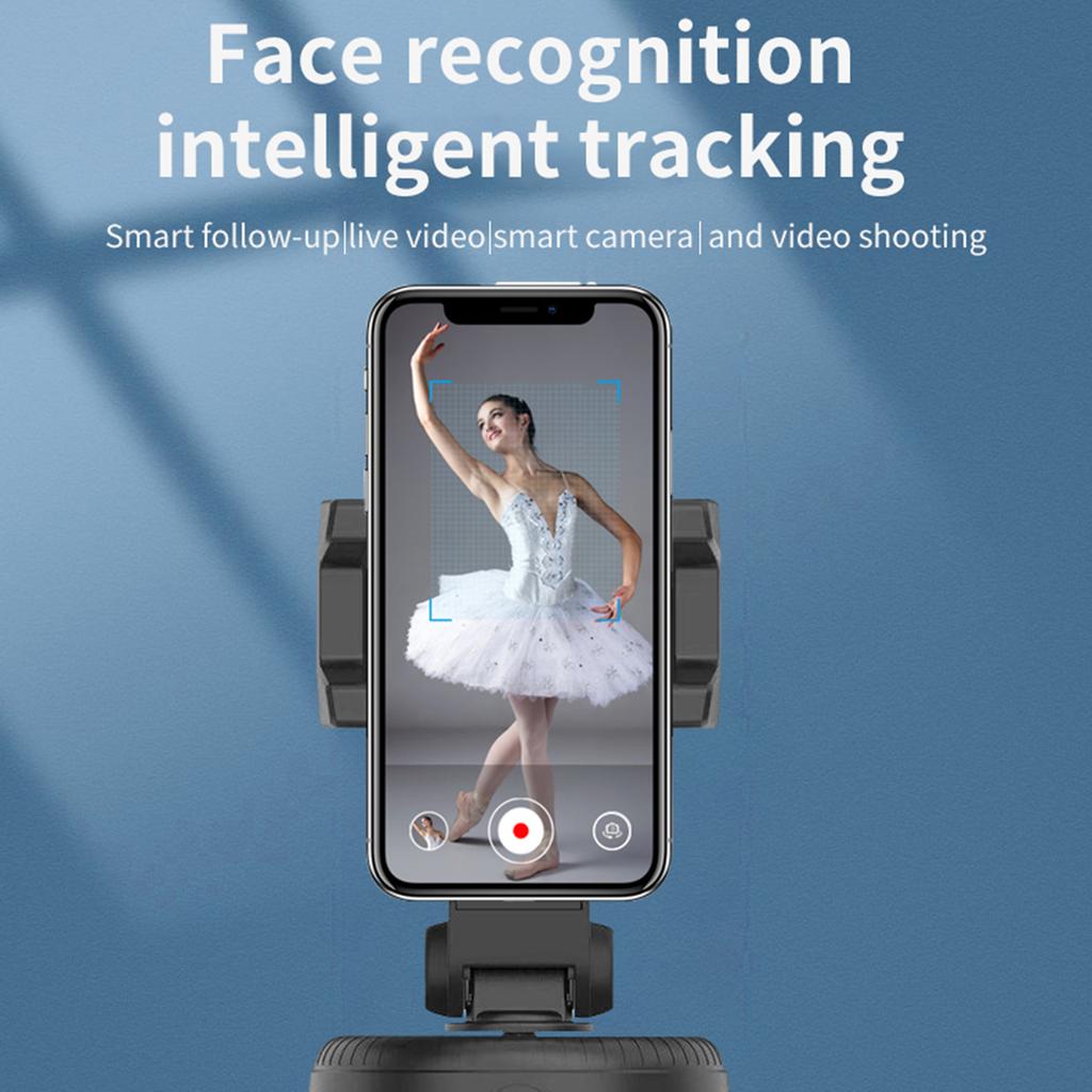 360 degrees  Smart AI Face Tracking Gimbal Detachable Phone Holder No Remote