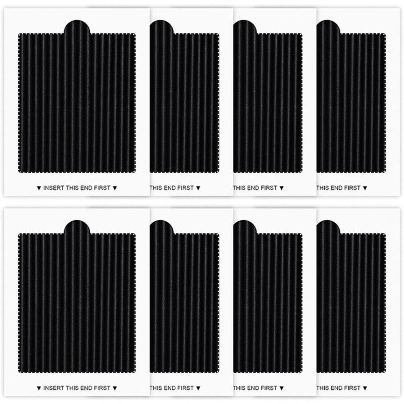 Pack of 8 Refrigerator Air Filter Replacement Carbon Activated Filter for EAFCBF 242061001 241754001 Accessories