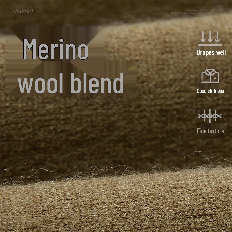 JNBY 2023 Winter Tapered Casual Trousers