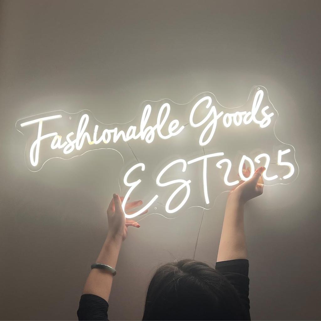 Custom Neon Sign, Large Custom Led Neon Signs, Neon Light Sign Customizable for Wall Decor Wedding Birthday Bar Business Store Logo