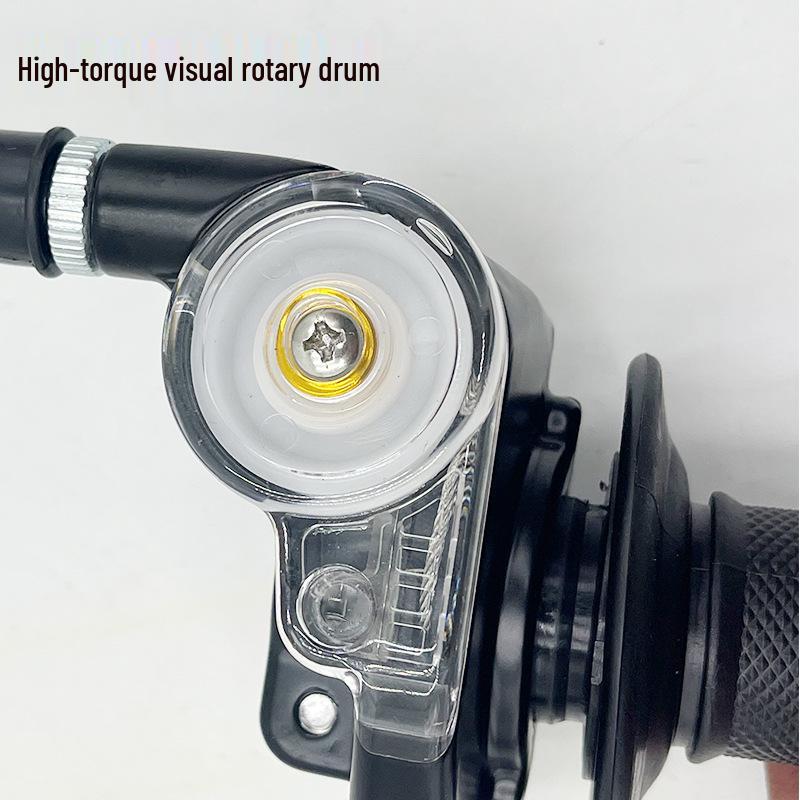 Mânere de ghidon din cauciuc cu cuplu ridicat și blocare automată pentru KTM Hengjian Z300 & S6/S7 250/300 cu două timpi