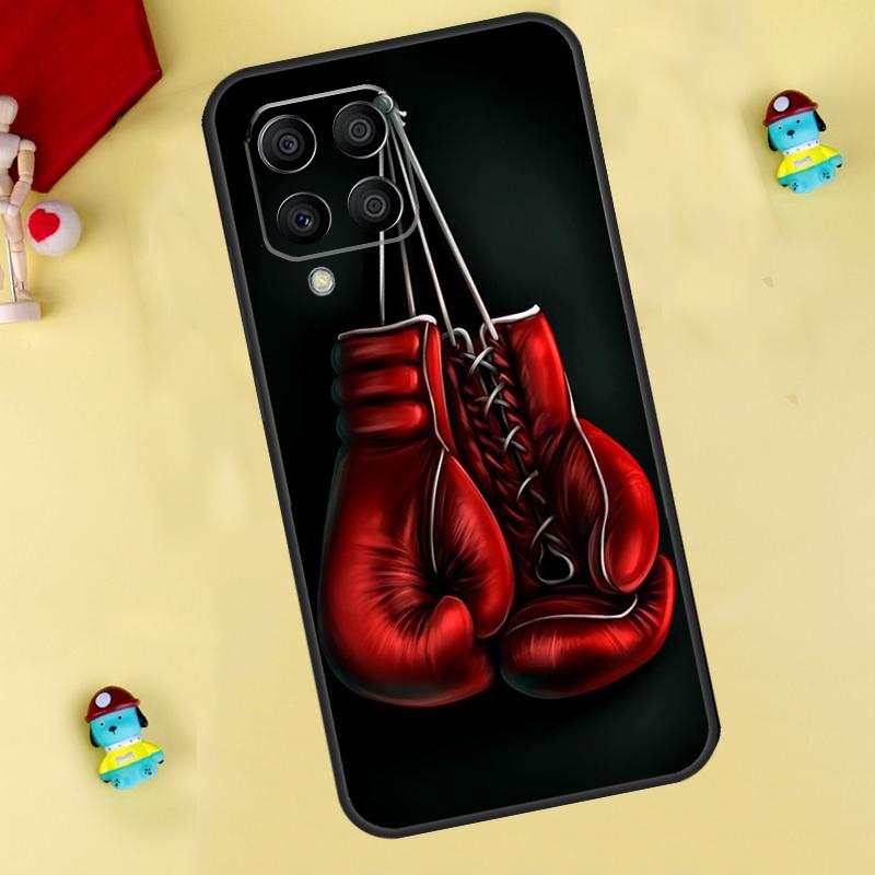 Boxing Gloves Case For Samsung Galaxy M31 M21 M35 M12 M13 M14 M15 M06 M16 M36 M56 M53 M32 M52 M55 M34 M54