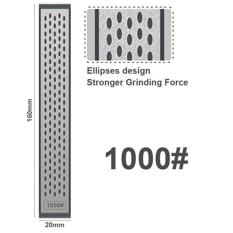 Nový 160mm diamantový ostřící kámen Pevný ostřič nožů Příslušenství DIY Dřevoobráběcí brusný nástroj Zrnitost 240-1000# Profesionální