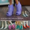 Fashion 1/6 Doll Sippers Shoes Plastic Shoes Clothes Accessories  Fit Foot Length 2cm Dolls