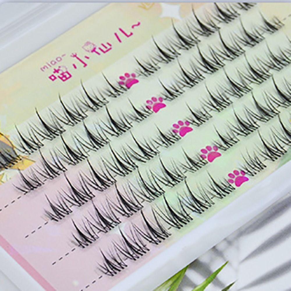 Lashes Extension Individual Cluster Eyelashes DIY Segmented Eyelashes Bundles DIY