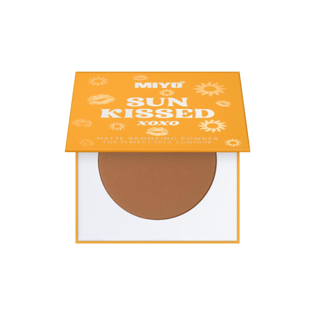 

MIYO - Sun Kissed Matt Bronzing Powder Sun 01 Warm Bronze, 10g - warm face bronzer