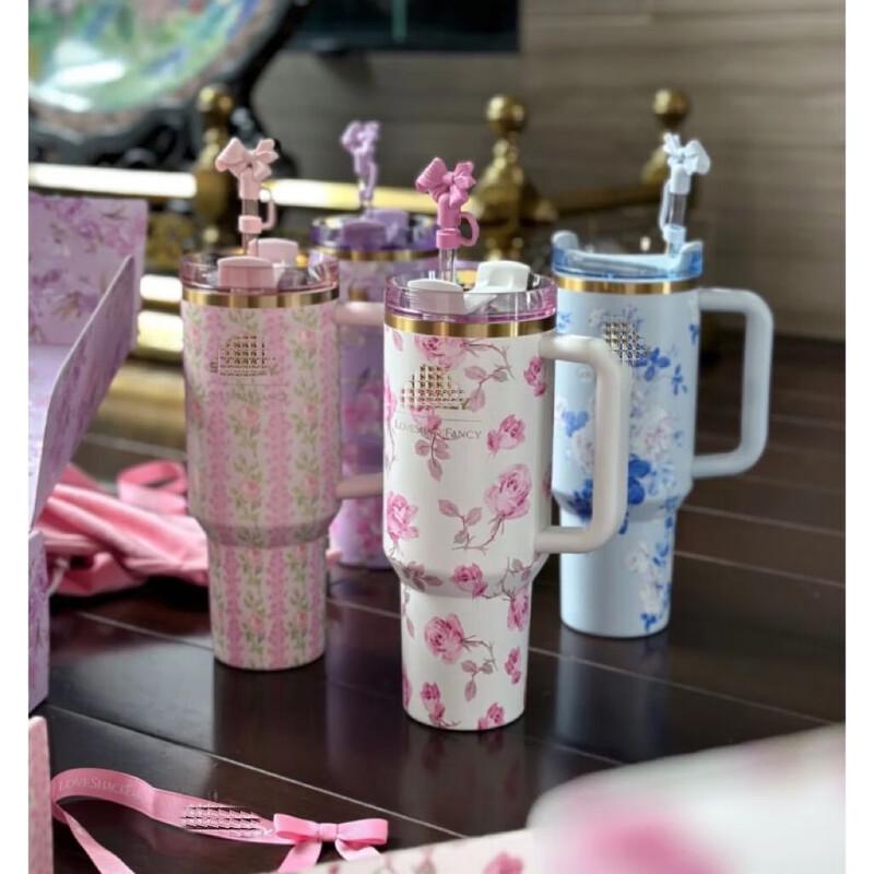 Stanley Co-Branded Isolierter Becher mit Strohhalm