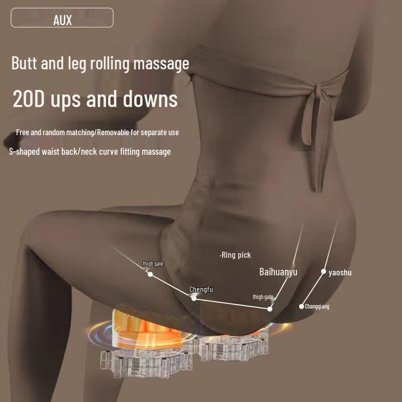 AUX Full Body Shiatsu Massage Cushion