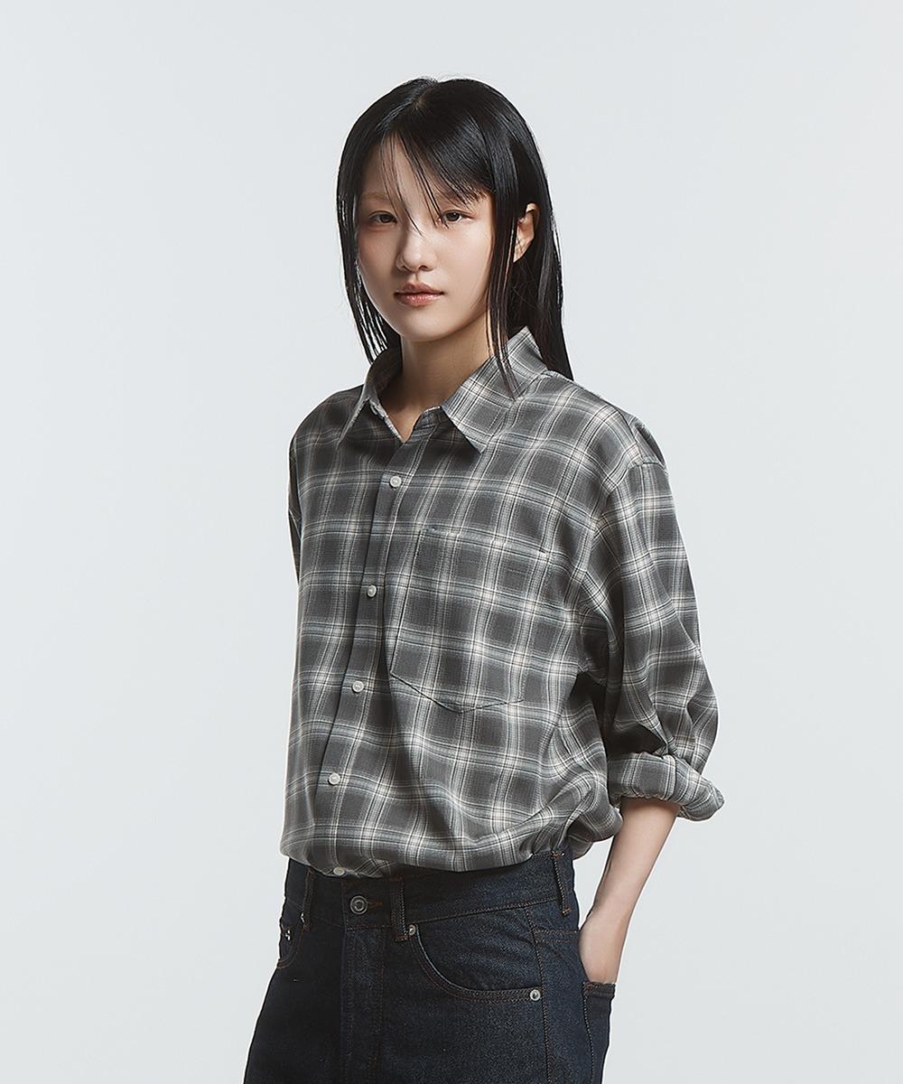 Rud Comfy Check Shirt Gray M