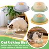 Non-Spill Licking Mat For Cats - Slow Feeder & Care Toy With Suction Base, Fun Enrichment Activity To Reduce Anxiety And Boredom