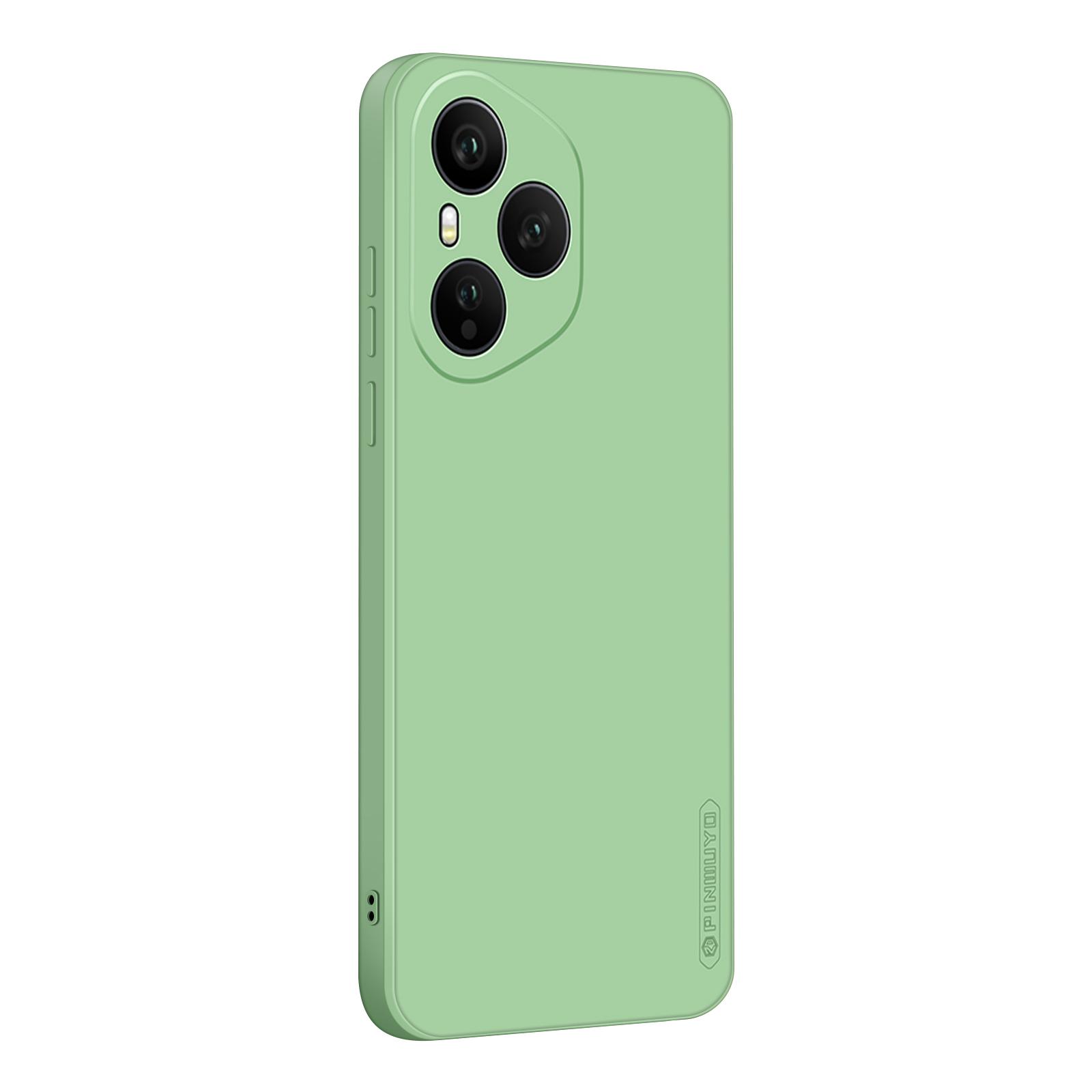 

For Honor 400 Pro 5G (Global) Phone Case PINWUYO Soft Matte TPU Mobile Back Cover Green