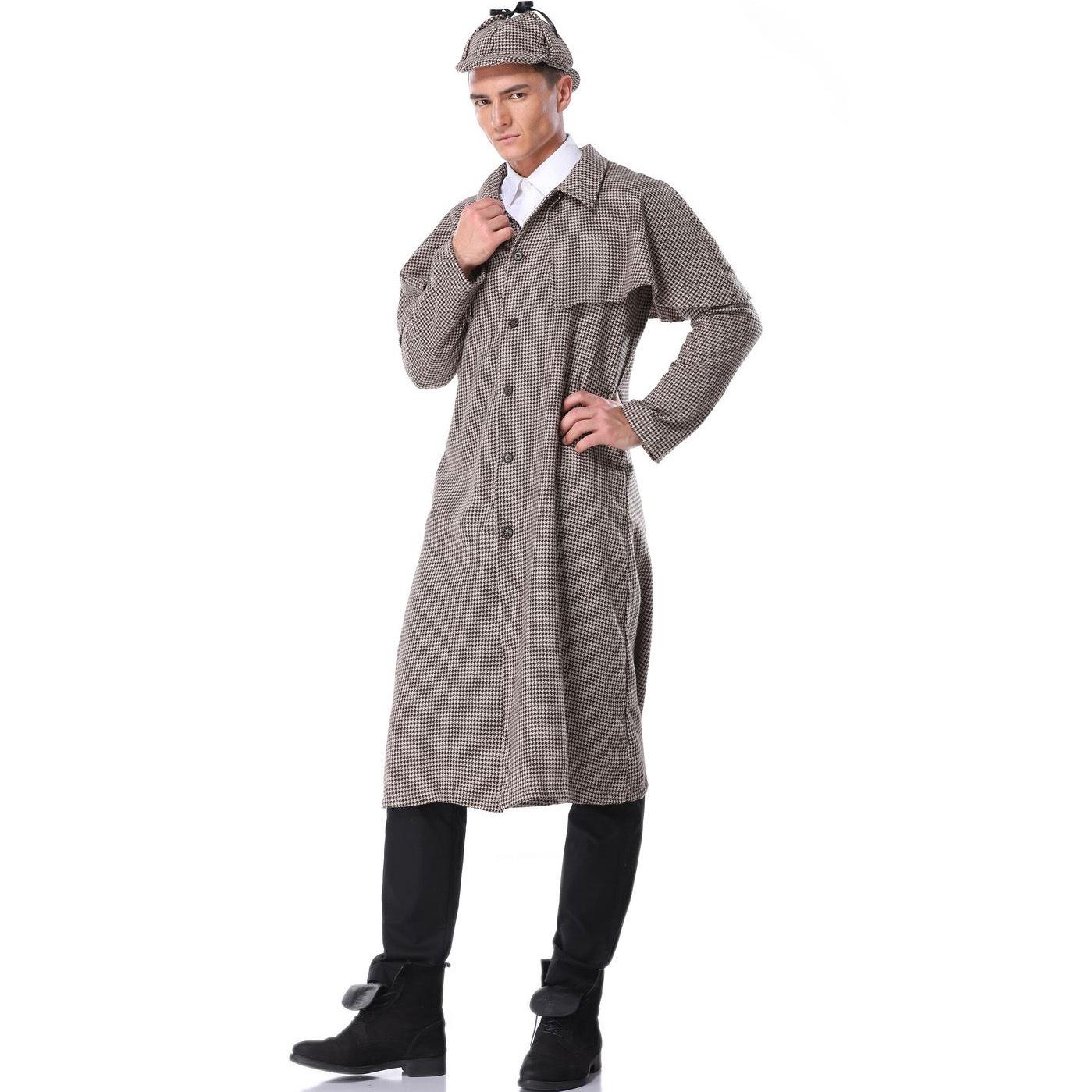 

Sherlock Holmes Adult Men s Halloween Costume M