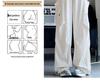 Women's XS Off-White Quick-Dry High-Waisted Wide-Leg Cargo Pants - Petite, Summer 8-Point Style