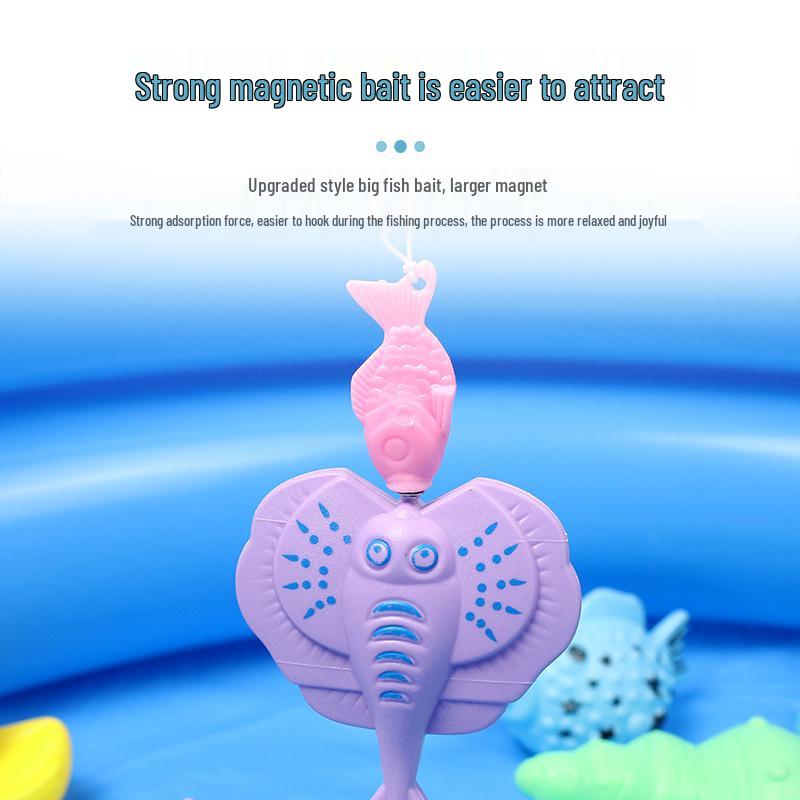 Carefully Selected Magnetic Fishing Pool Set - Water Play Toys for Street Stalls and Parks