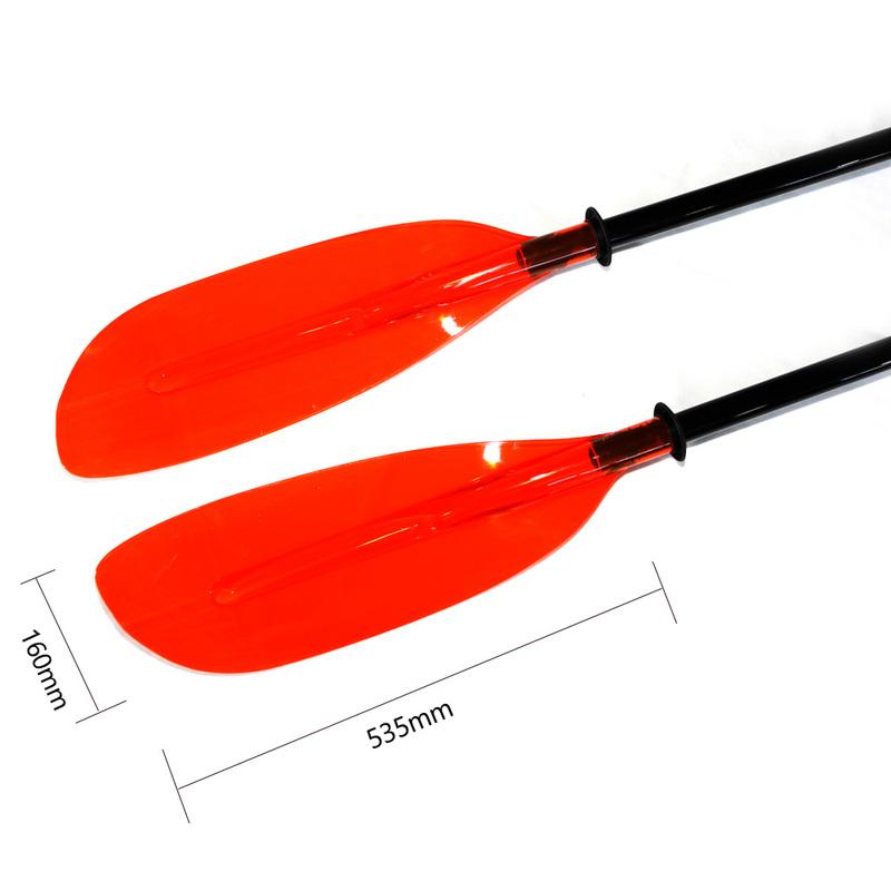 Kohlefaser-Kajakpaddel zum Surfen, 2-teilig, leicht, Surfbretter—kohlefaser-löffelförmige Paddelblätter