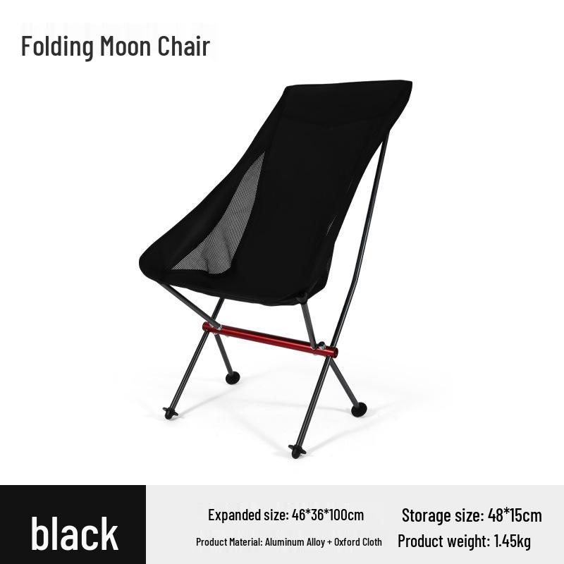 Ultralight Folding Aluminum Beach & Leisure Chair with Backrest