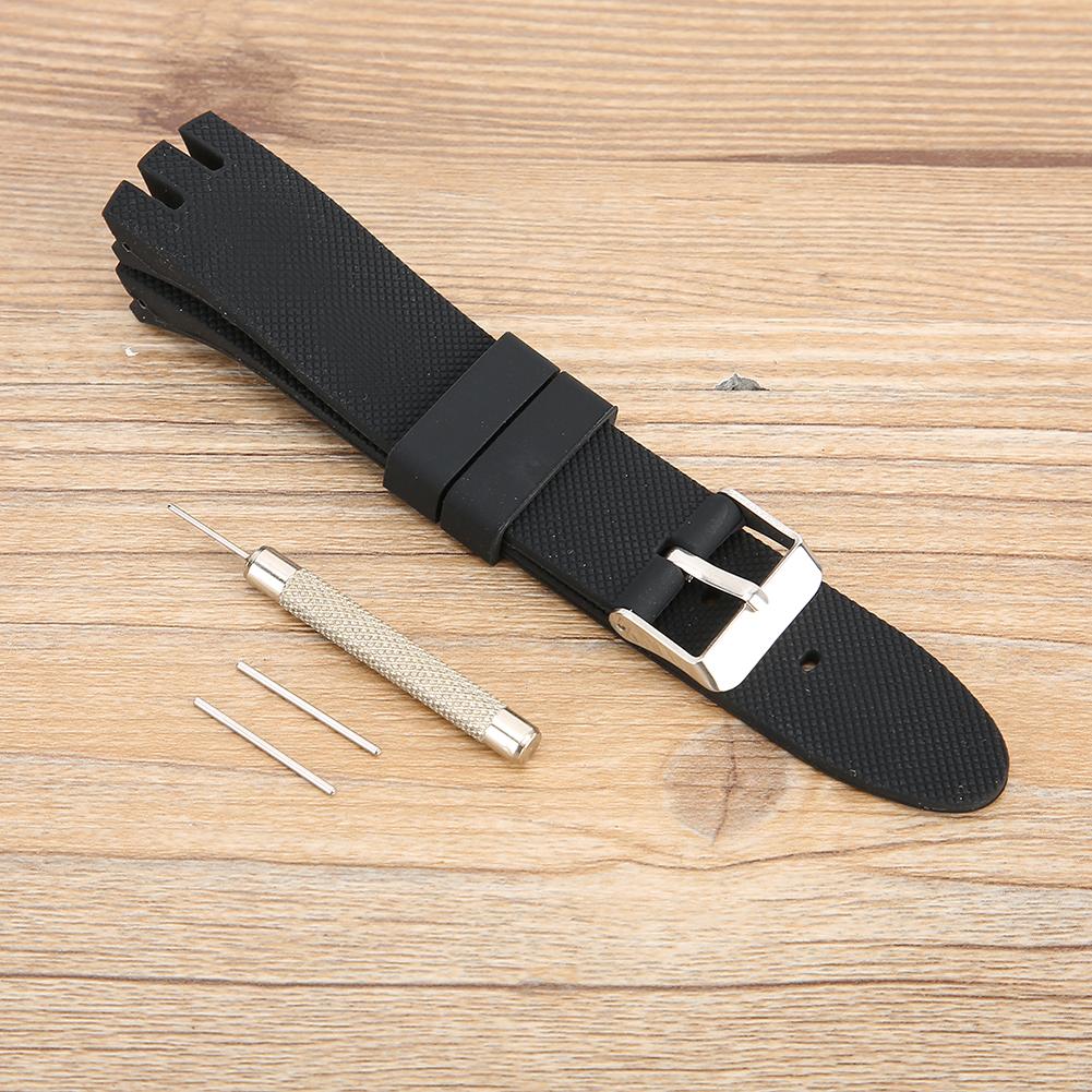 Watch Band Silicone Watch Strap Fit for swatchYTS401/402/409/713 YTB400