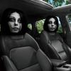 Car Headrest Covers: Perfect for Daily Commutes  Features Quirky Ghosts