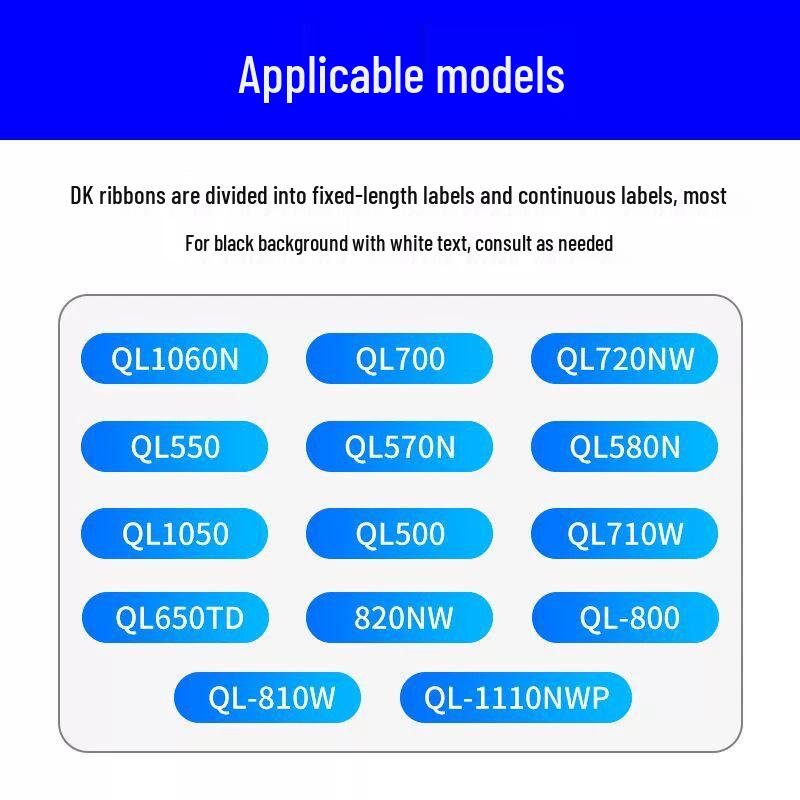 

Brother DK-11201 Thermal Self-Adhesive Labels, 29x90mm (Compatible with DK-11209/22205) DK-22210 Core (Without Holder)