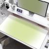 Gradient Pastel Color Large Gaming Mouse Pad Soft Solid Color Xxl Desk Mat NonSlip Rubber Stitched Edge Keyboard Table Mat