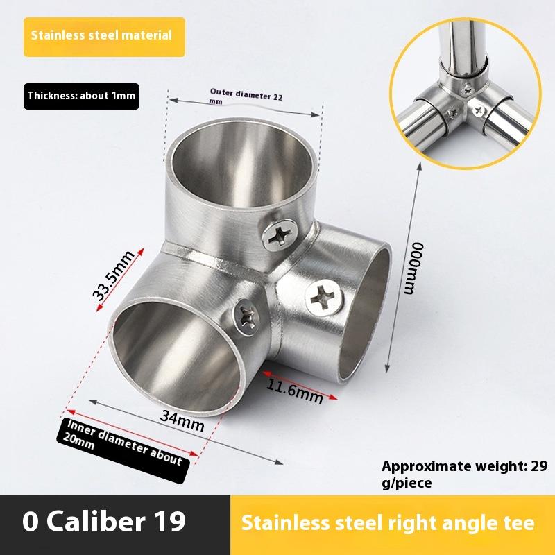1 kus Oceánová jachta Dok Markýza Trubkové příslušenství Nerezová trubka Potrubní konektor Lodní madlo Zábradlí Kování T-kus Koleno