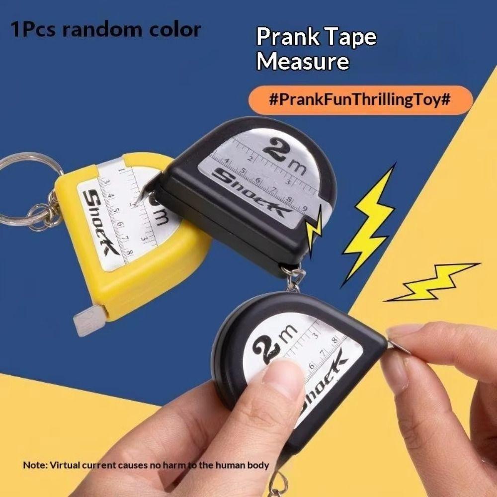 No Measuring Function Shock Tape Measure Joke Gadget Prank Measuring Tape Party Gifts