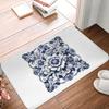 Blauw porseleinpatroon Antislip Deurmat Vloermat Absorberende Mat Tapijt Vloerkleed voor Keuken Entree Huis Badkamer Voetmat Matten