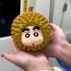 Durian Crayon Xiaoxin Peripheral Cute Children's Small Toys Boys and Girls Anti-drop Plastic Desktop Decoration Gift Ornament