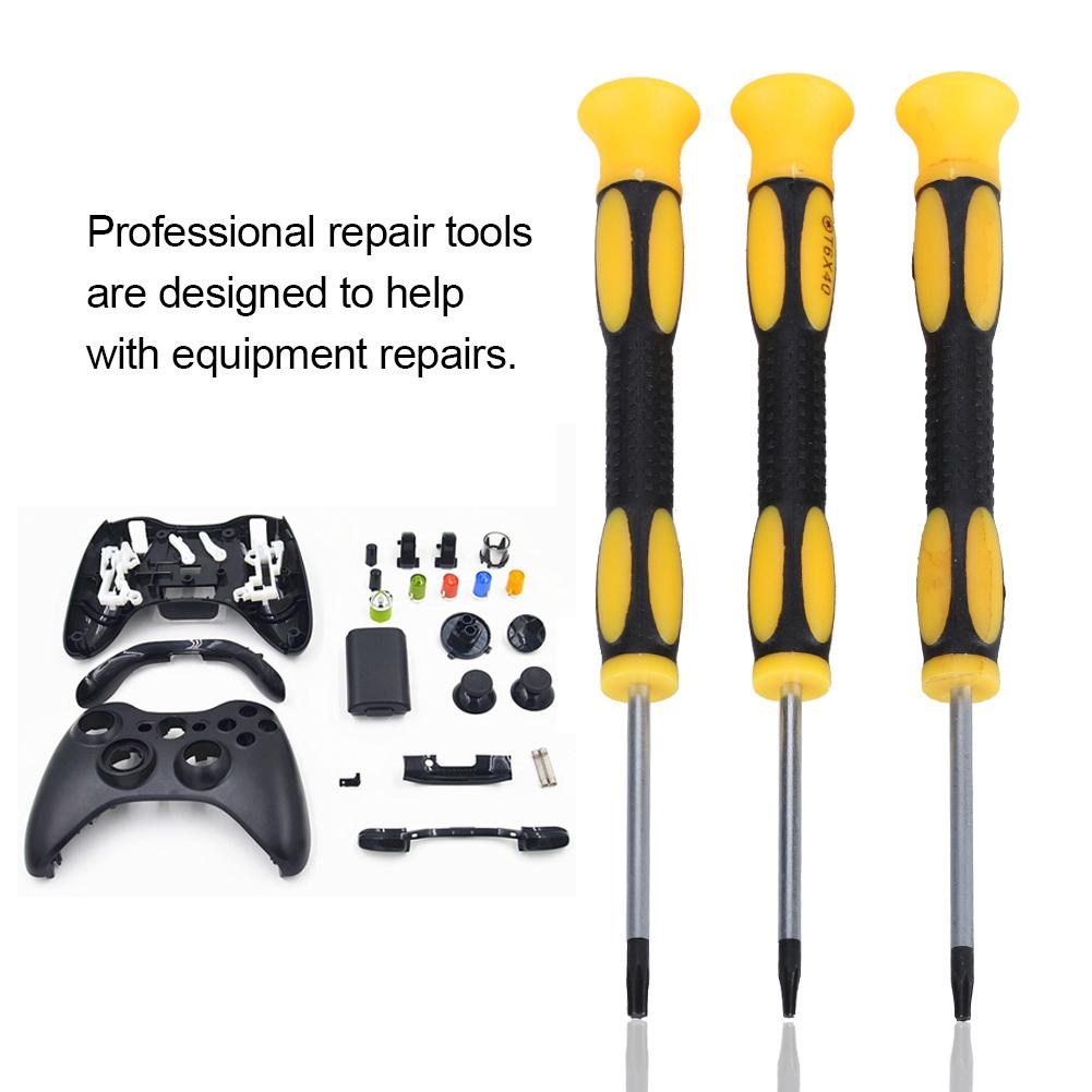 8PCS Game Console Handle Dismantle Repair Tools Kit Screwdriver Set For Xbox 360