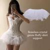 Short Petticoat Without Hoop Ball Gown Petticoats Fashion Flower Dress Accessories