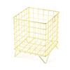 Nordic Wrought Iron Desktop Storage Basket - Cosmetic Organizer Rack