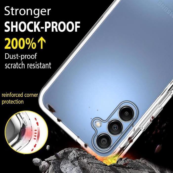 Coque Antichoc - Booling - pour Samsung Galaxy A15 5G - Transparente - Slim et fine