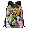 Transformers, Bumblebee Bag High Definition Multi-Function Oxford Lightweight Backpack