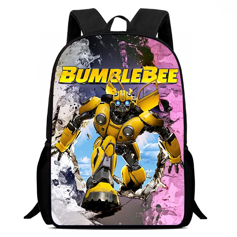 Transformers, Bumblebee Bag High Definition Multi-Function Oxford Lightweight Backpack