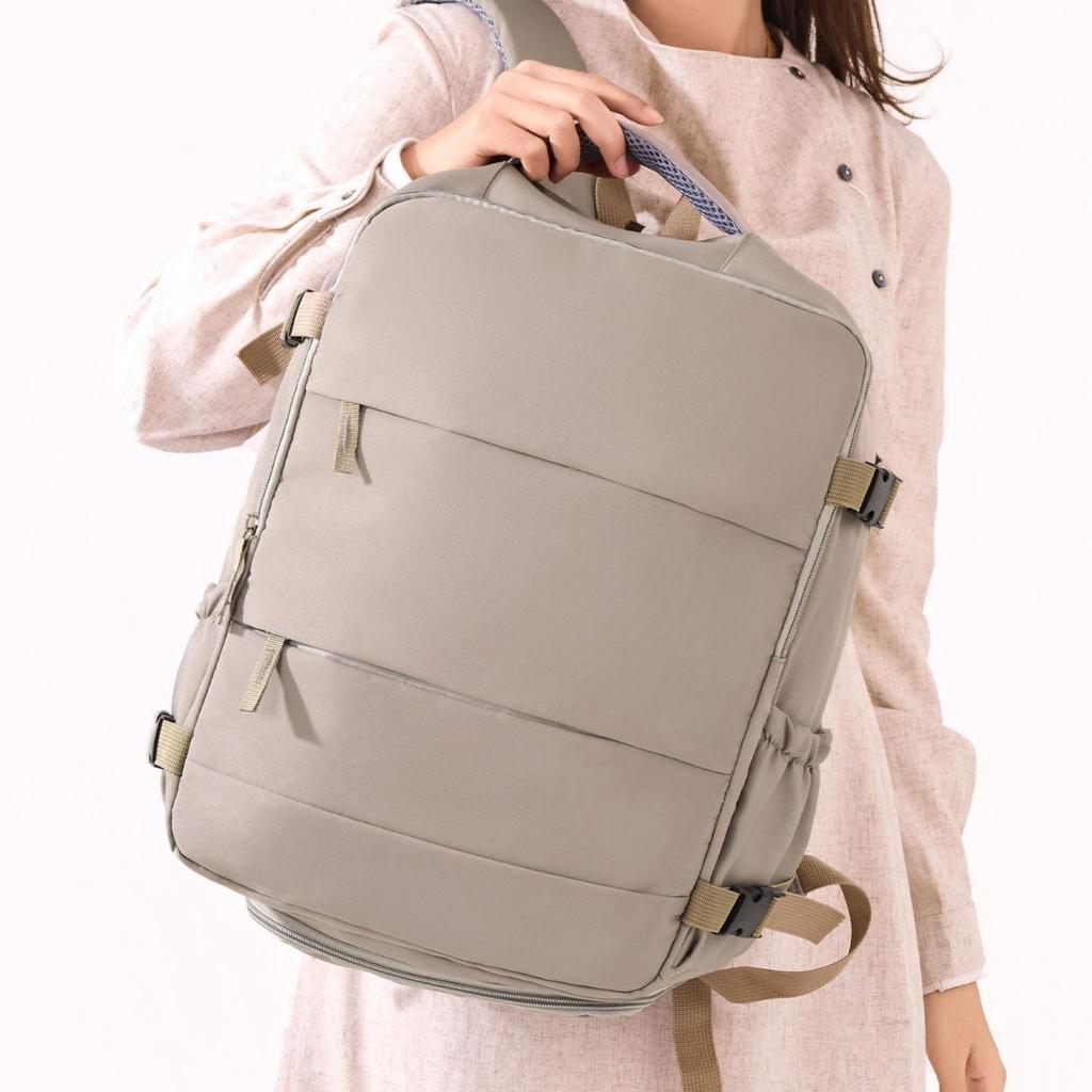 Stylish men's backpack, high-end design, large capacity, trendy women's backpack, lightweight travel bag, waterproof laptop bag