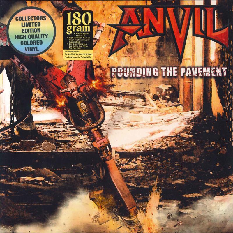 

LP Record ANVIL - Pounding The Pavement SPV285031H Steamhammer, SP 2018 Europe Rock