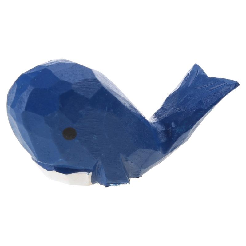 1Pcs Cute Mini Wooden Bear Miniature Solid Wood Hand Carved Bear Figurines Polar Bear Crafts Ornaments Tabel Decorate Kids Gifts