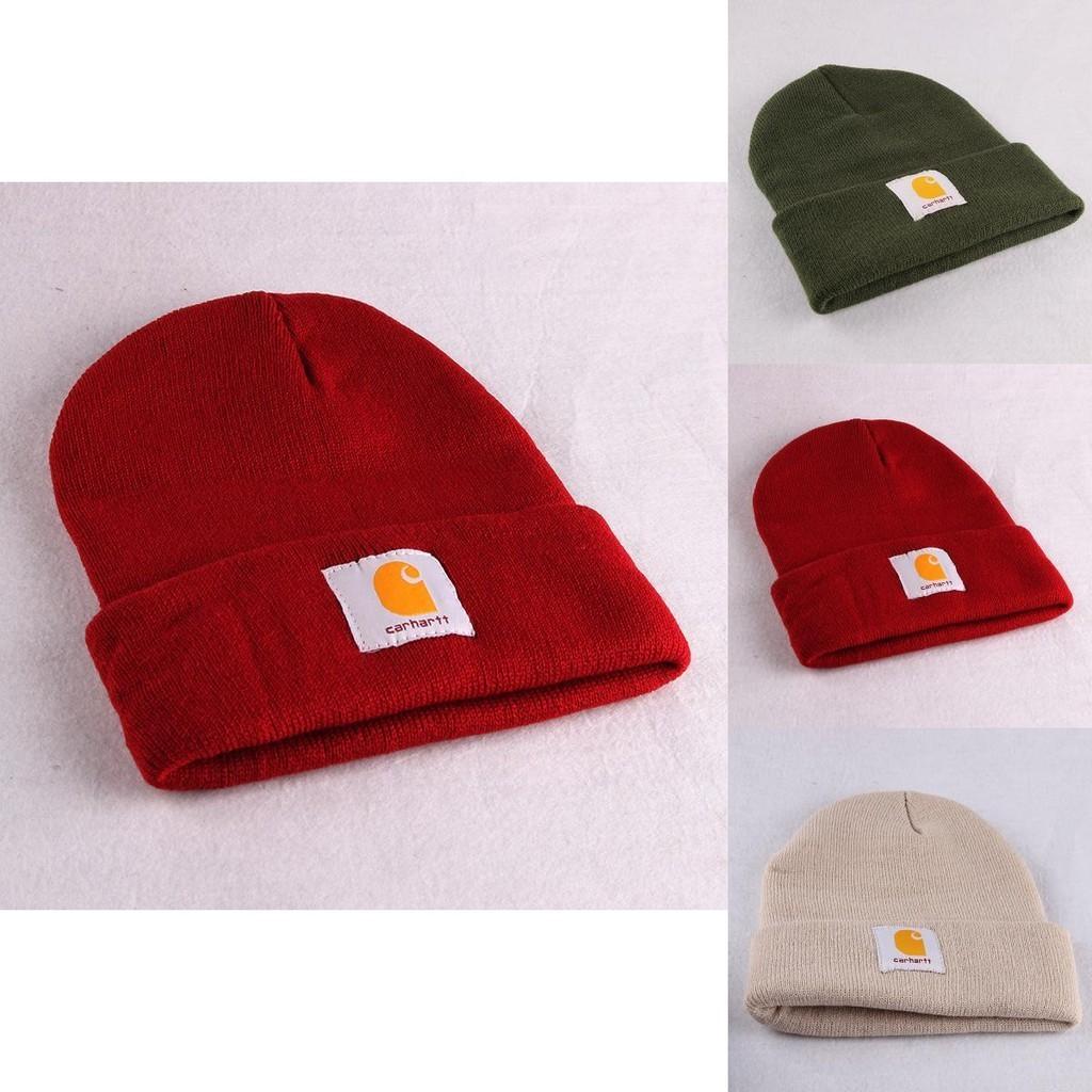 Carhartt Xmas Gift Knitted Hat Beanie Women Men Winter Cap Warm Acrylic