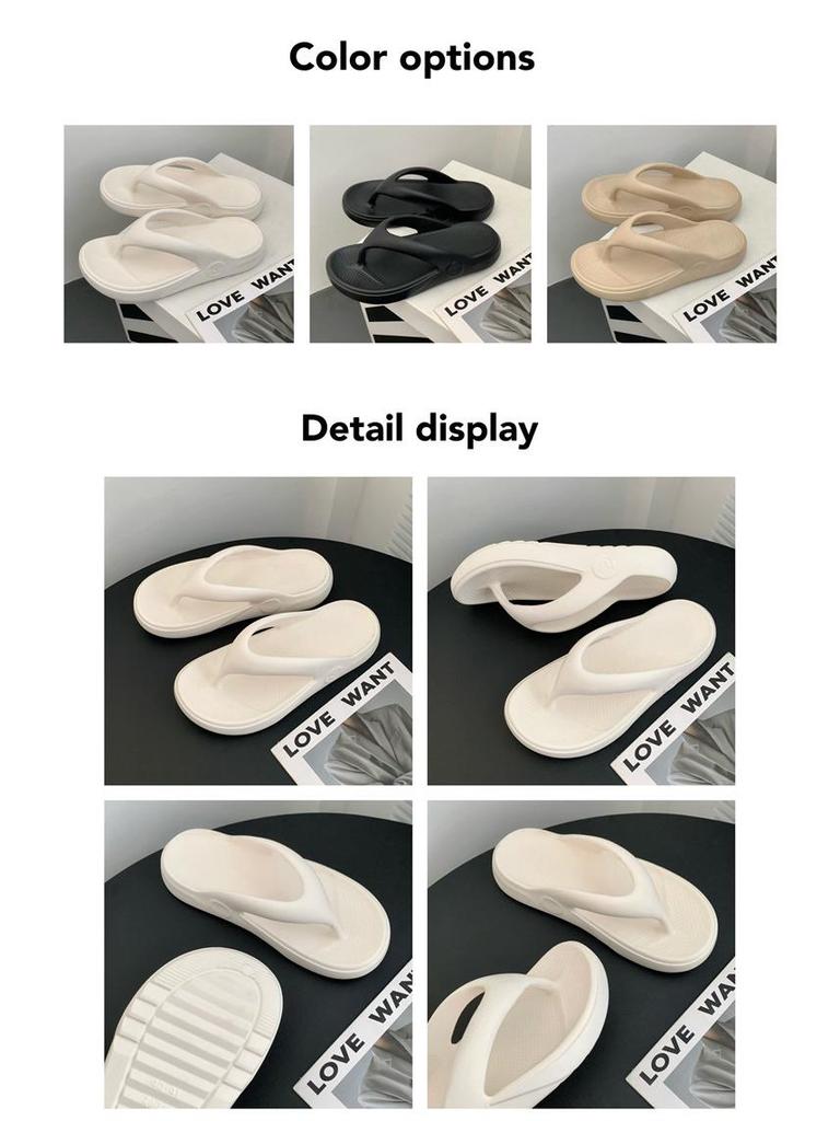 2025 Men's Plus Size Non-Slip EVA Flip-Flops: Odor-Resistant Casual Sandals for Beach, Indoor/Outdoor Wear